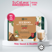 Heroo Royal White Coffee - 98% Less Sugar - 21g X 15 SACHETS